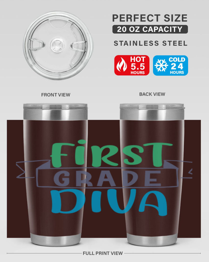 first grade divaa 22#- 1st grade- Tumbler