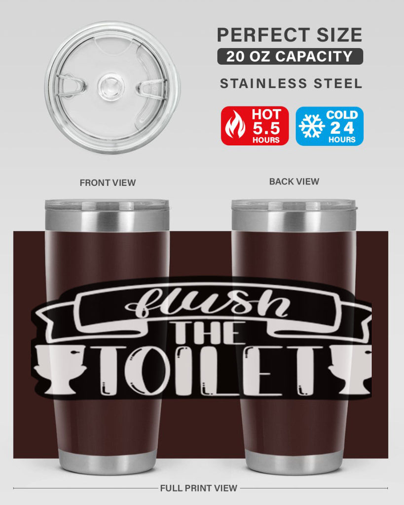 flush the toilet 40#- bathroom- Tumbler