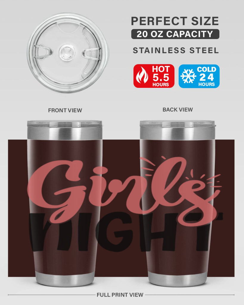 girls night Style 53#- Best Friend- Tumbler