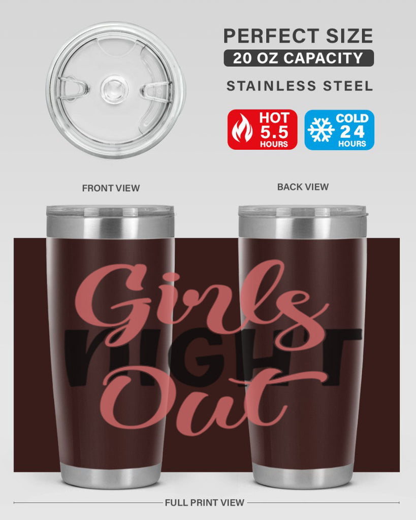 girls night out Style 54#- Best Friend- Tumbler