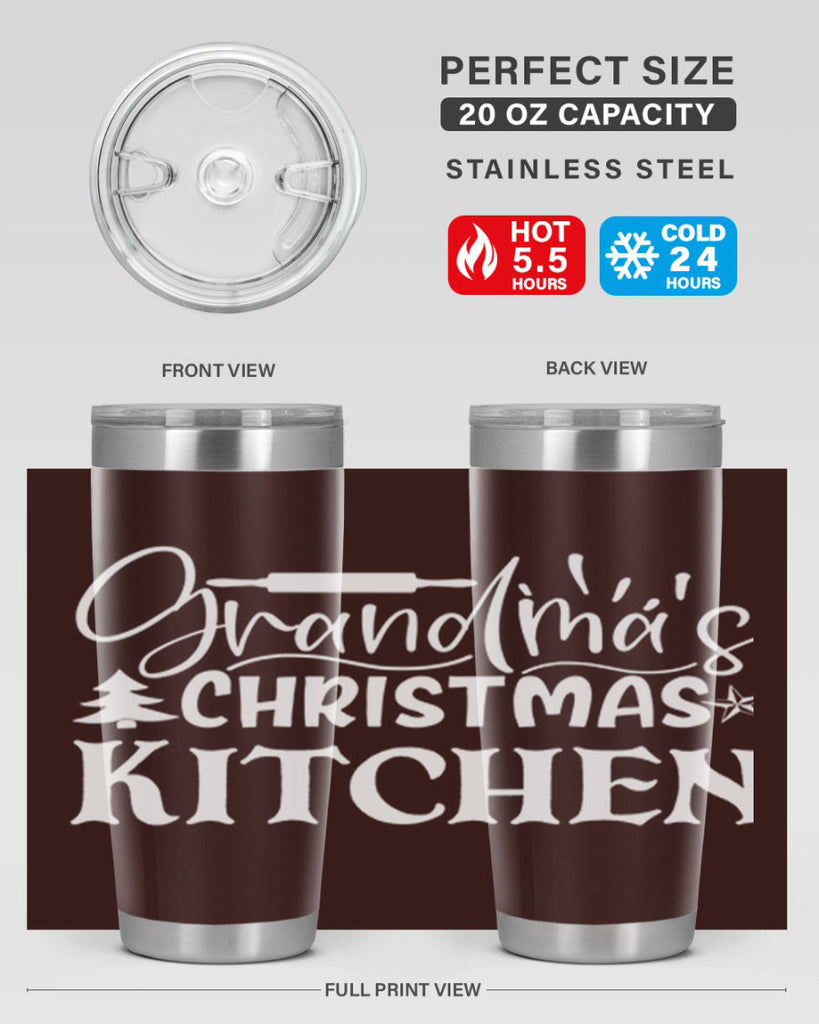 grandmas christmas kitchen 35#- kitchen- Tumbler