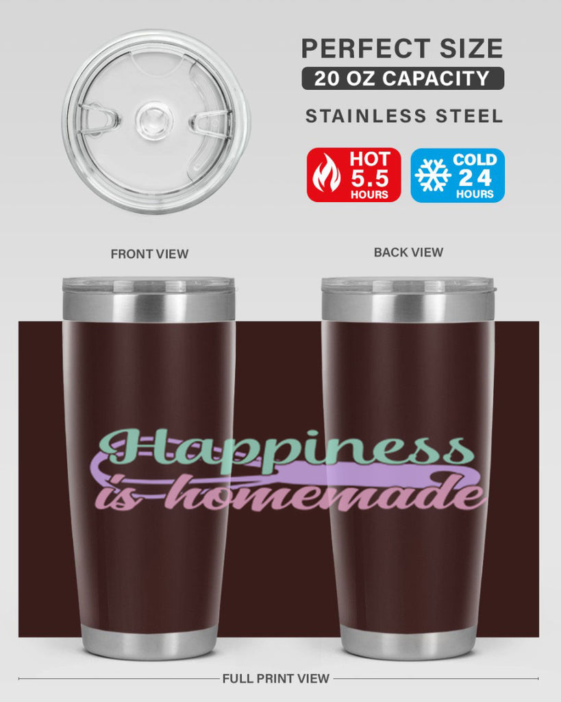 happiness is homemade 41#- home- Tumbler