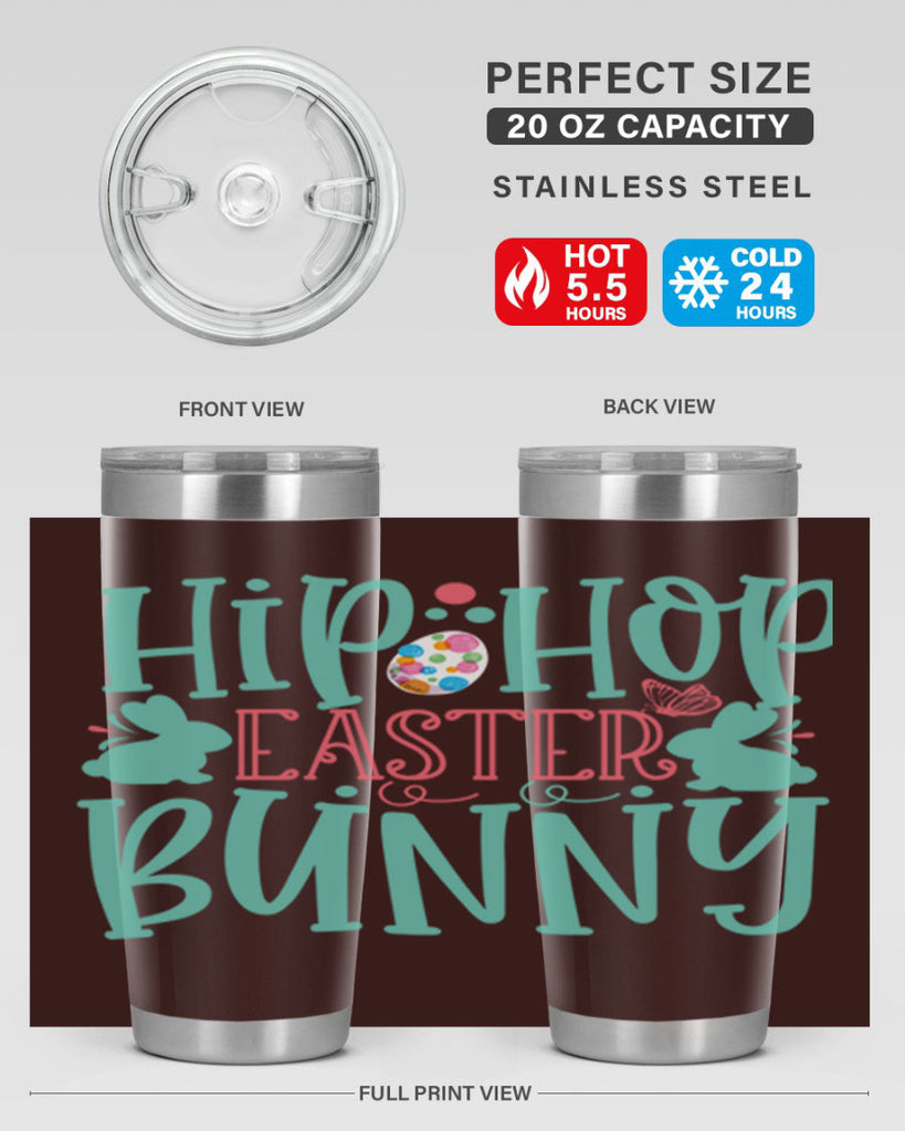 hip hop easter bunny 117#- easter- Tumbler