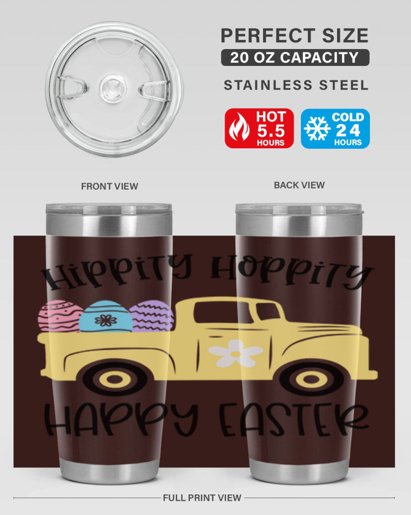 hippity hoppity happy 29#- easter- Tumbler