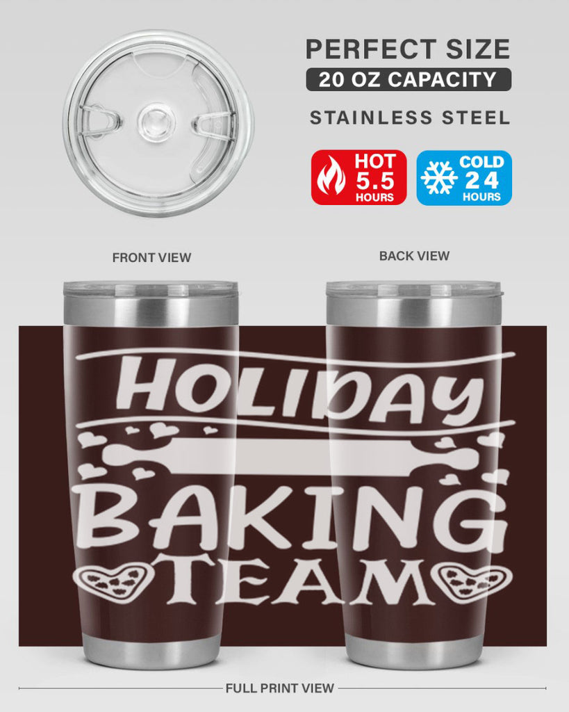 holiday baking team 33#- kitchen- Tumbler