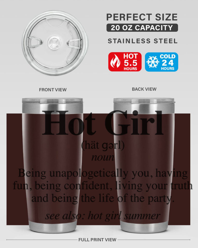 hot girl  summer definition 125#- black words phrases- Cotton Tank