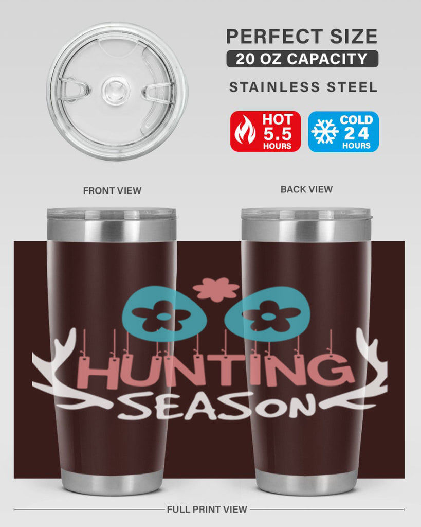 hunting season 74#- easter- Tumbler