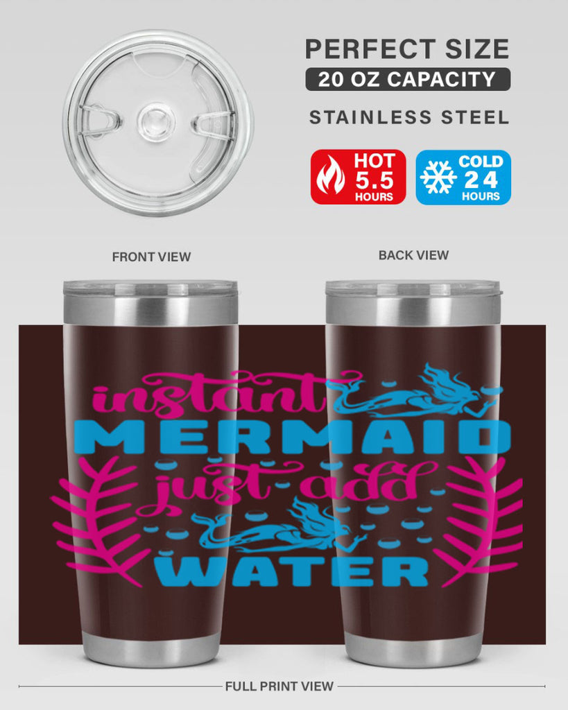 instant mermaid just add water 266#- mermaid- Tumbler