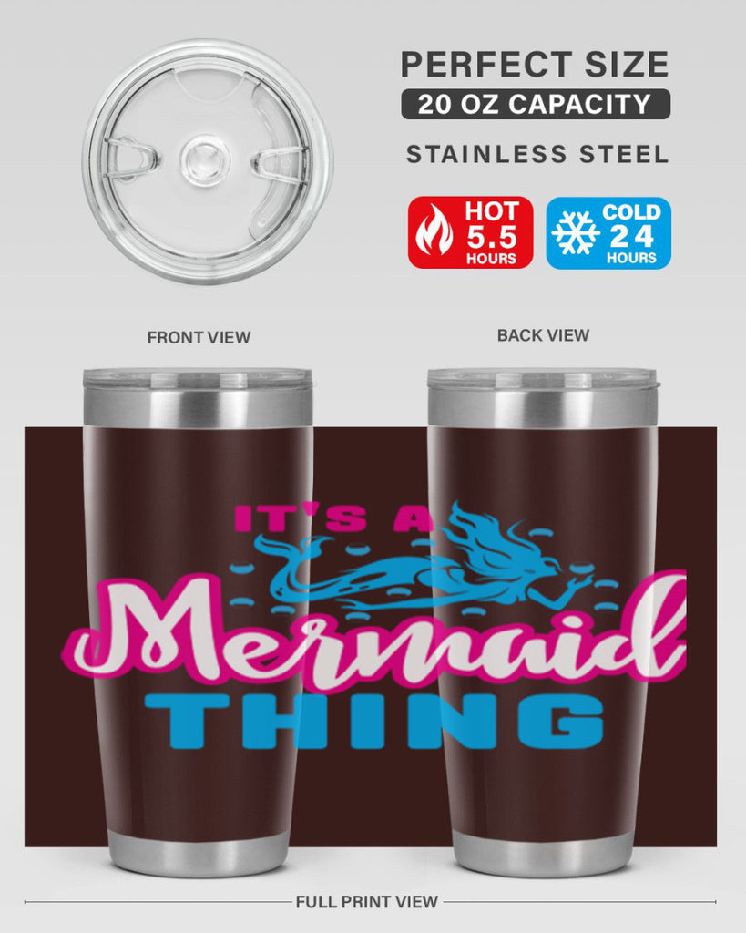 its a mermaid thing 277#- mermaid- Tumbler