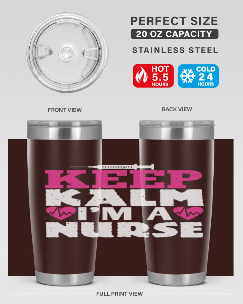 keep klam im a nurse Style 294#- nurse- tumbler