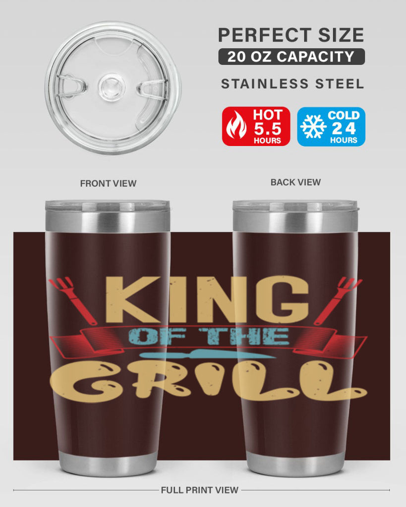 king of the grill 29#- bbq- Tumbler