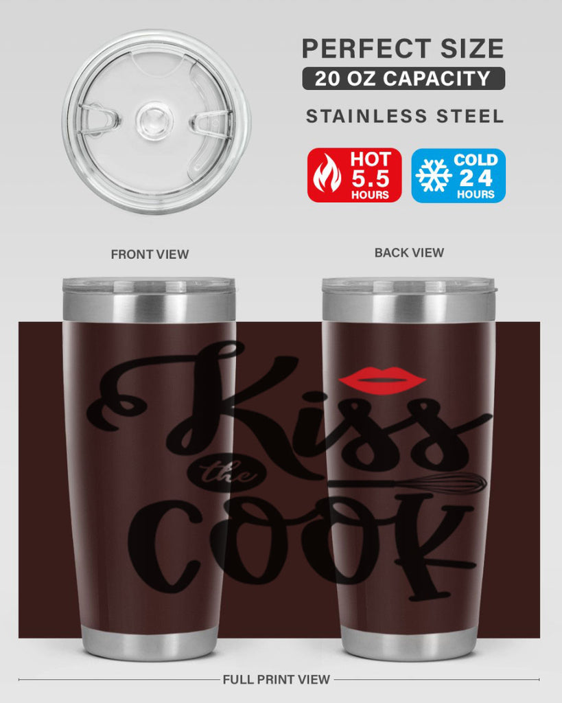 kiss the cook 88#- kitchen- Tumbler