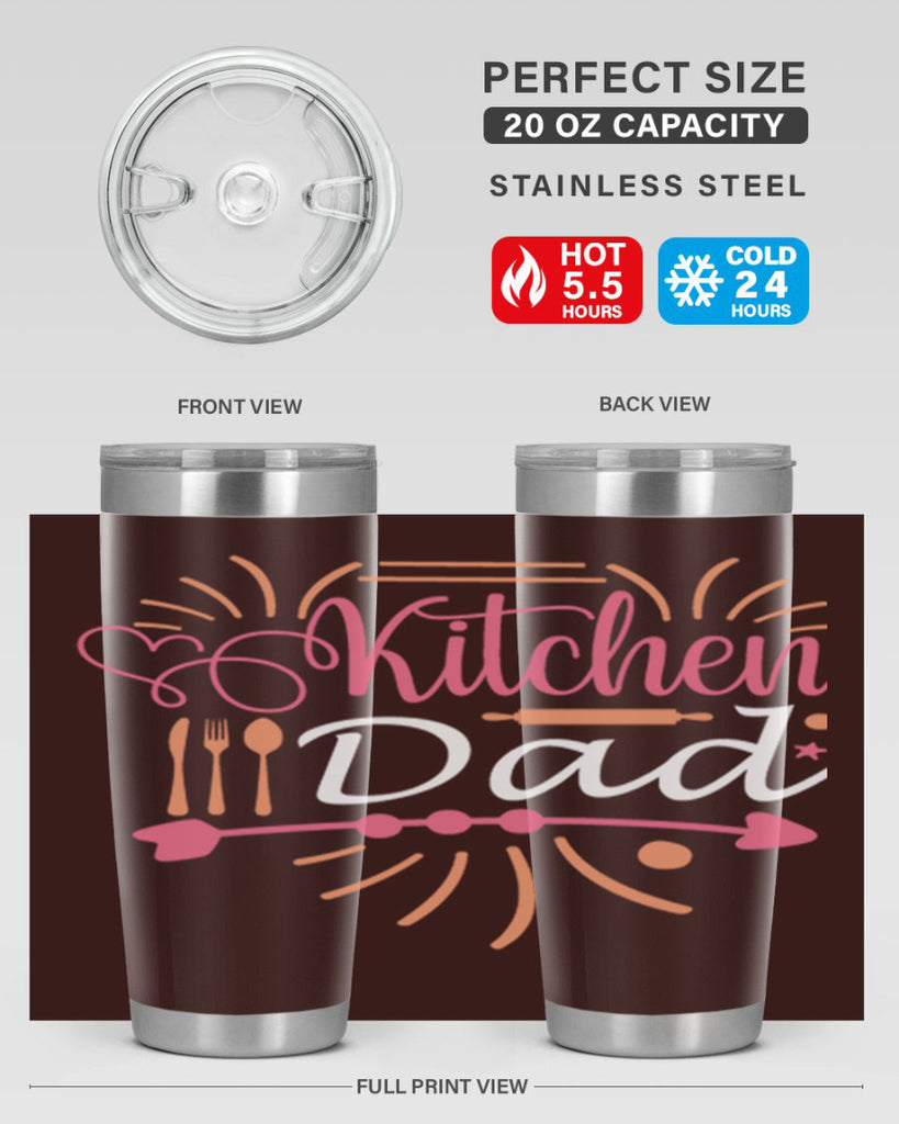 kitchen dad 84#- fathers day- Tumbler