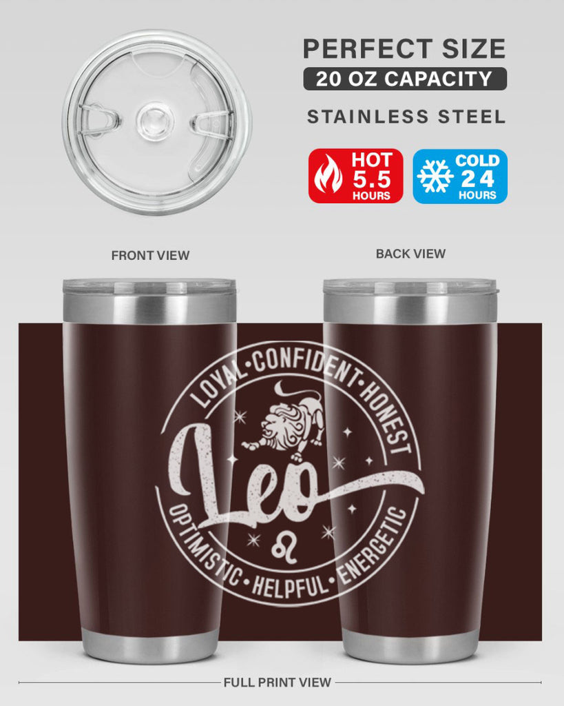 leo 286#- zodiac- Tumbler