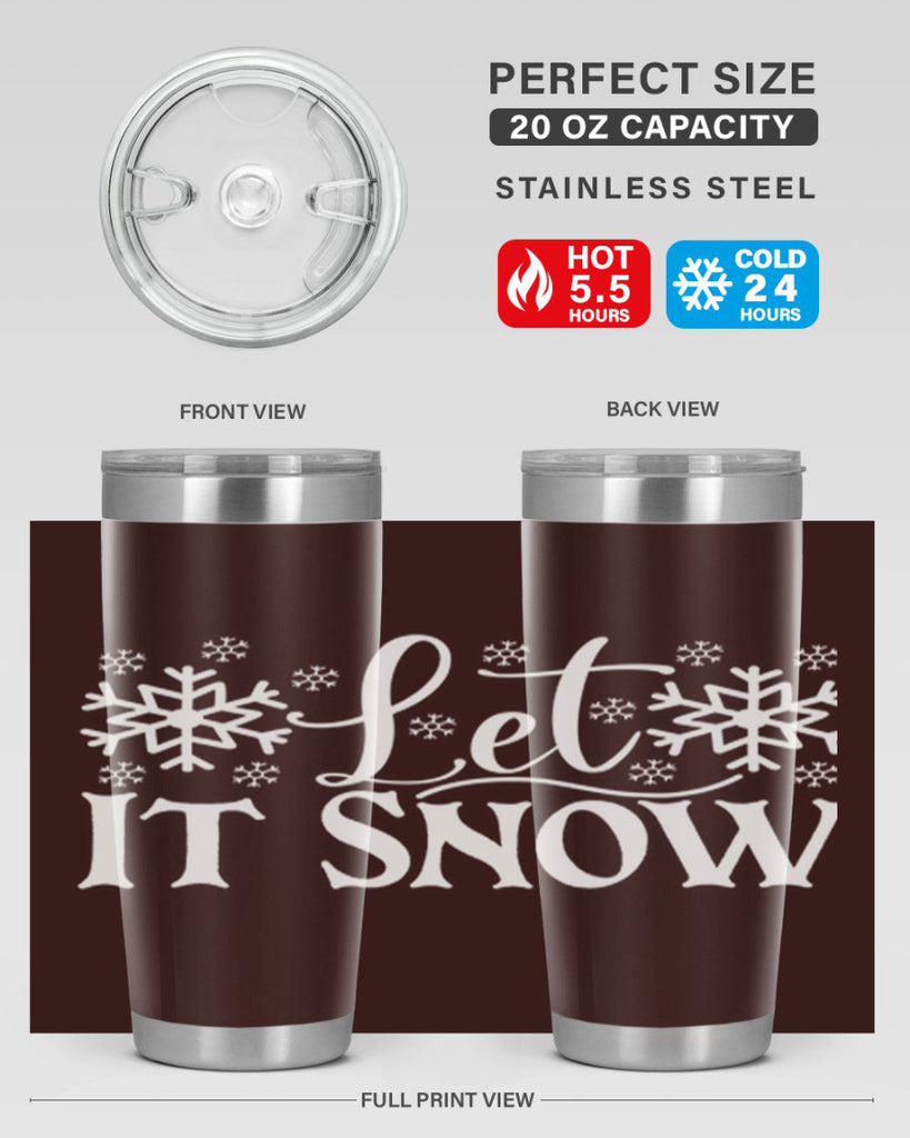 let it snow 26#- kitchen- Tumbler