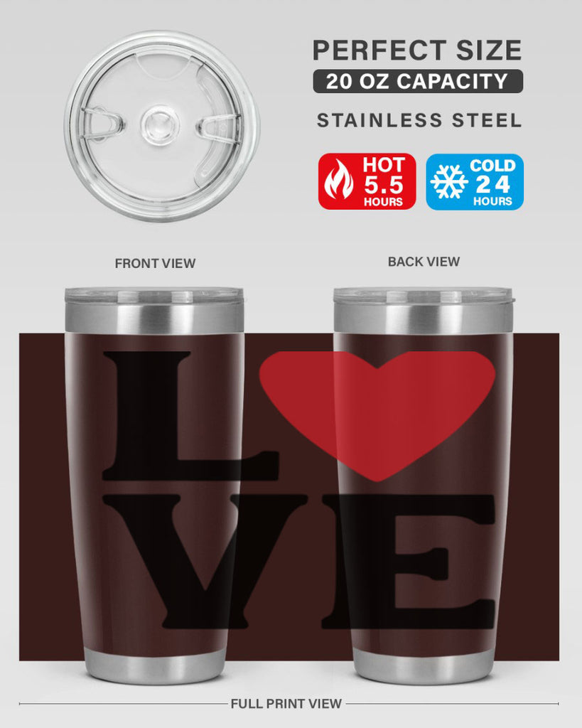 love 20#- valentines day- Tumbler