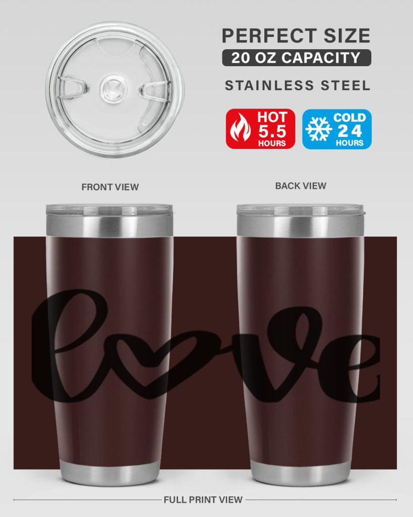 love 21#- valentines day- Tumbler