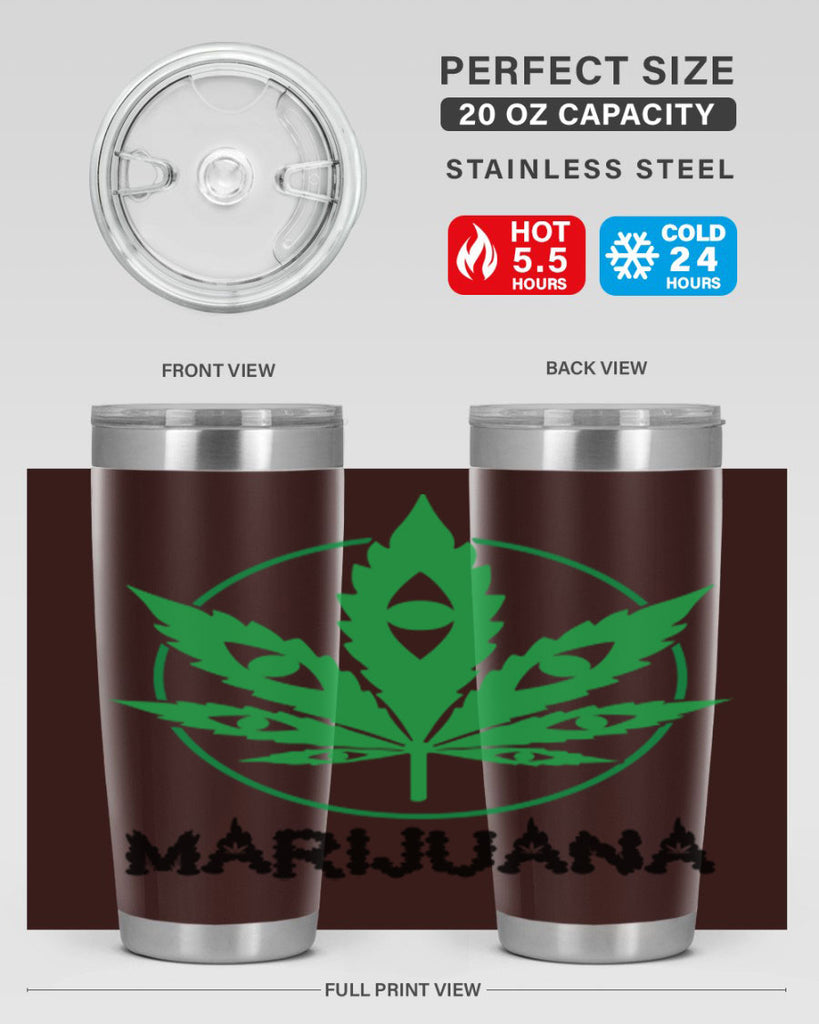 marijuana 198#- marijuana- Tumbler