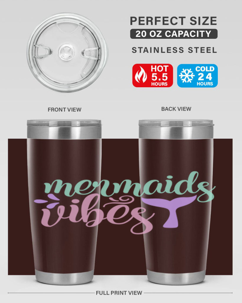 mermaids vibes 5#- mermaid- Tumbler