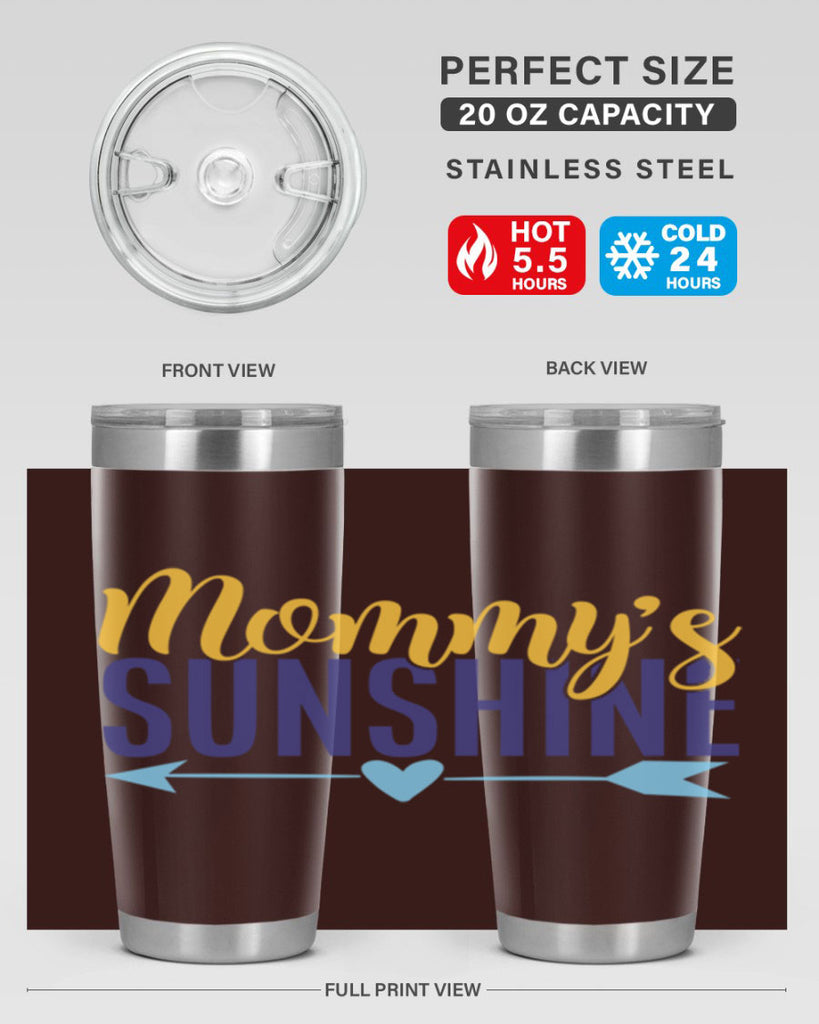 mommys sunshine 424#- mom- Tumbler