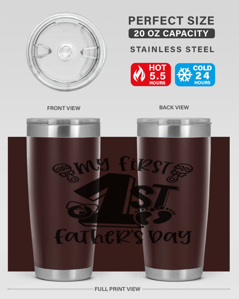 my first fathers day 26#- fathers day- Tumbler