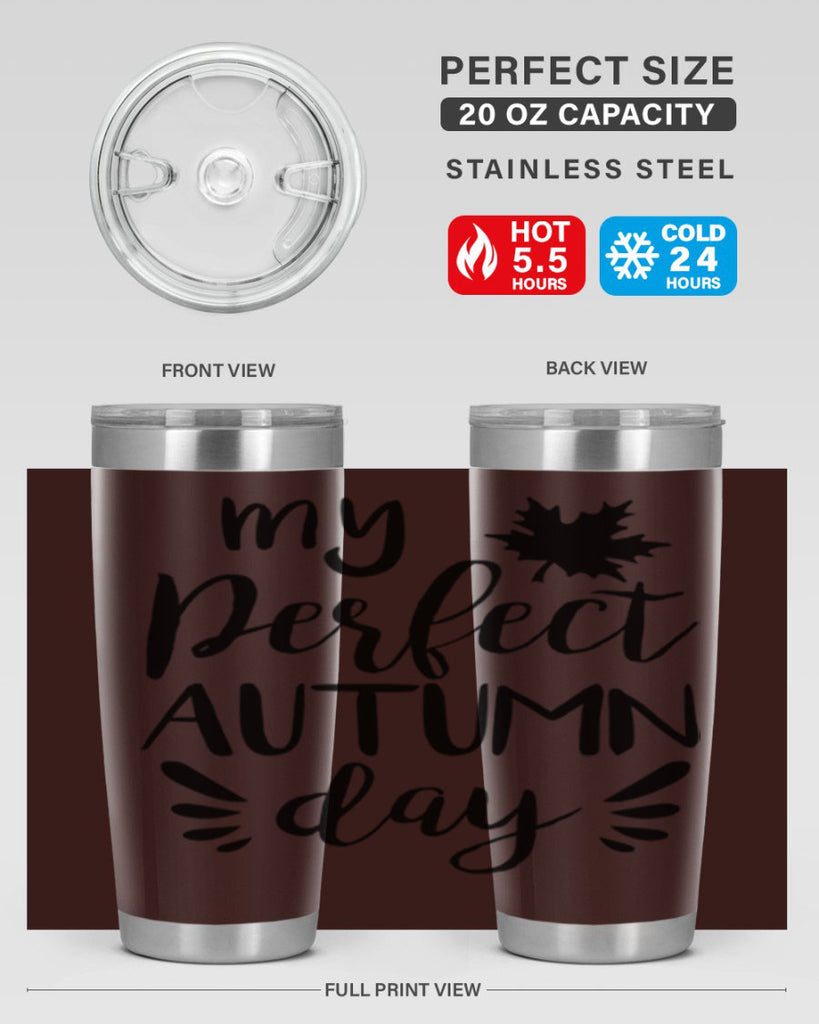 my perfect autumn day 437#- fall- Tumbler