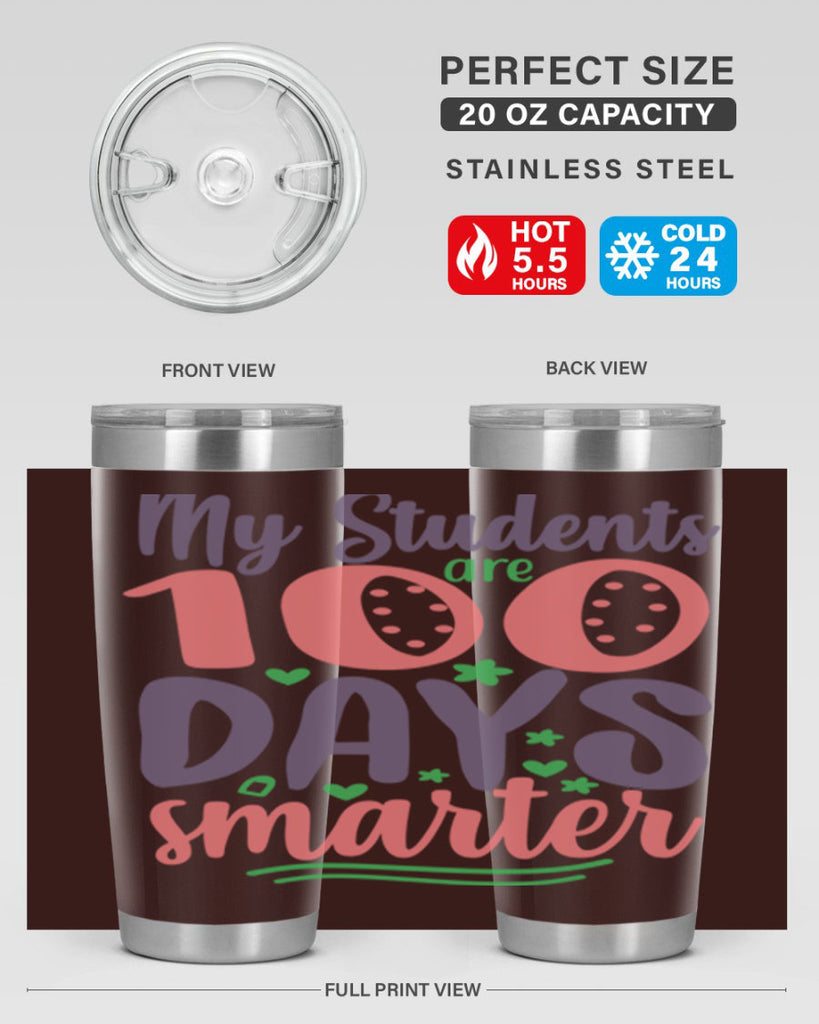 my student are 100 days 14#- 100 days of school- Tumbler