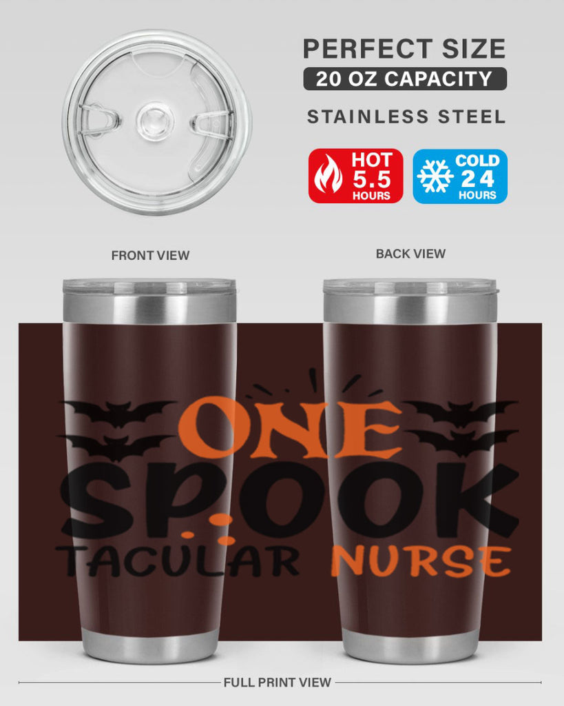 one spooktacular nurse 109#- halloween- Tumbler