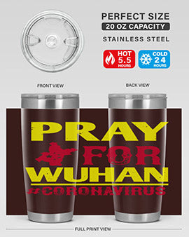 pray for wuhan coronavirus Style 27#- corona virus- Cotton Tank