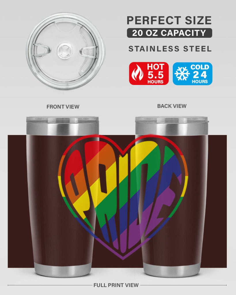 prideheart 40#- lgbt- Tumbler