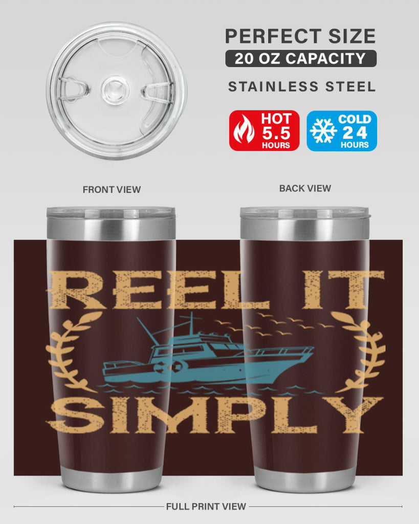 reel it simply 239#- fishing- Tumbler