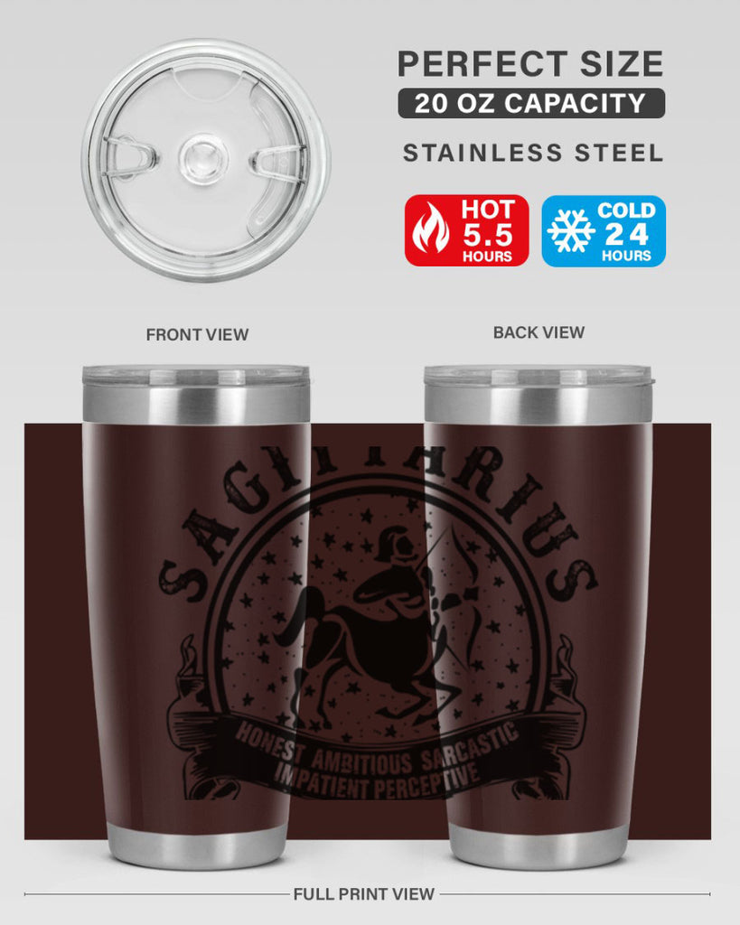 sagittarius 33#- zodiac- Tumbler