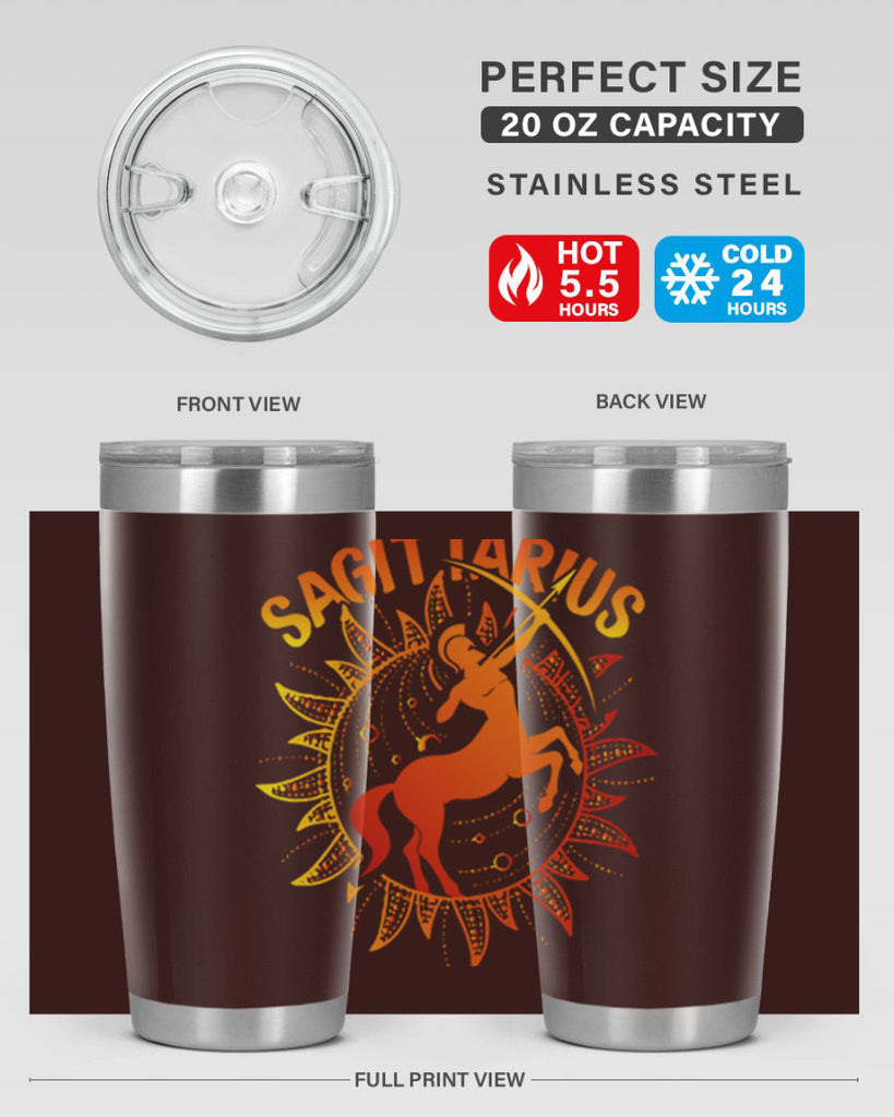 sagittarius 415#- zodiac- Tumbler