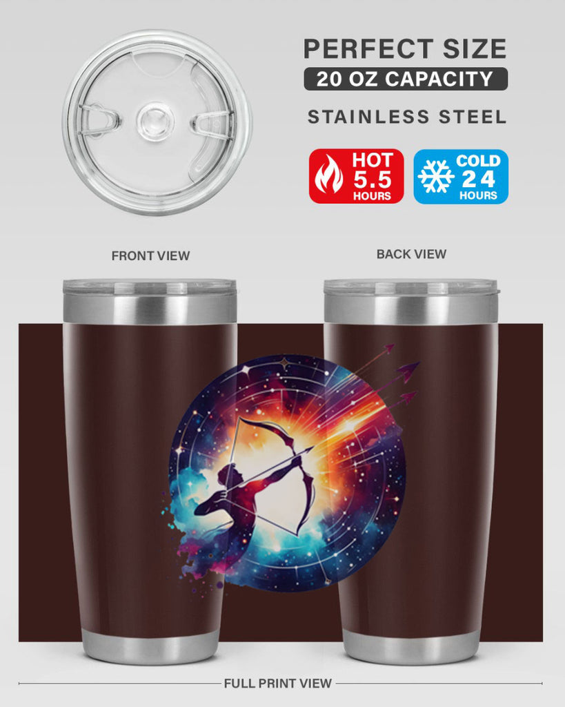 sagittarius 419#- zodiac- Tumbler