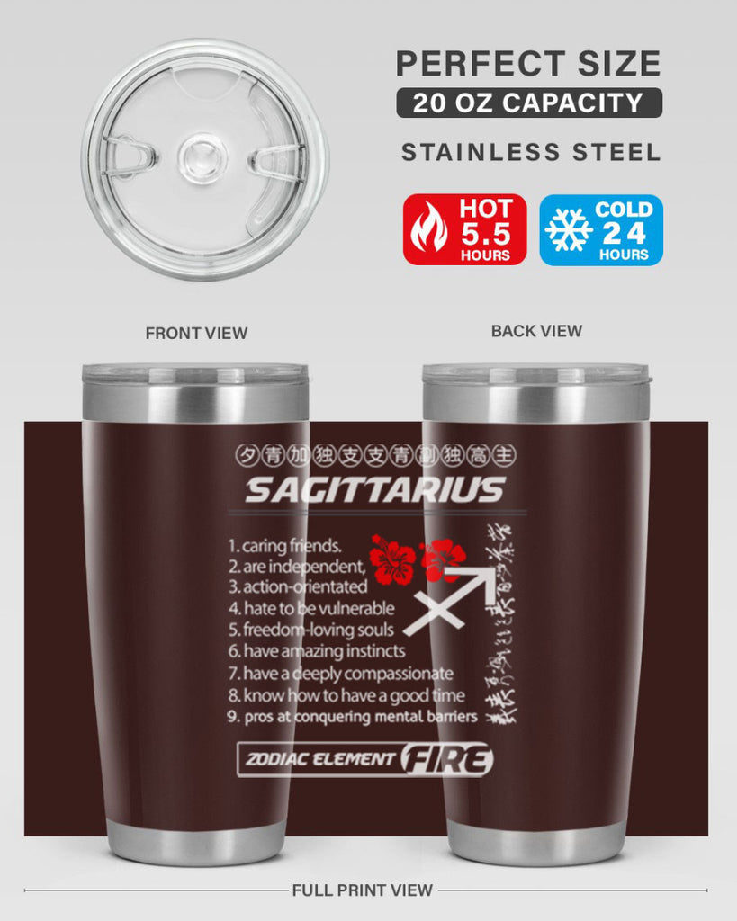 sagittarius 425#- zodiac- Tumbler