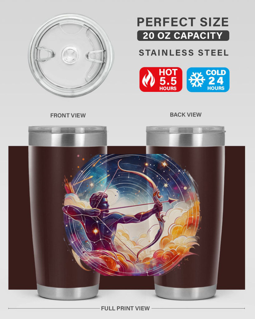 sagittarius 428#- zodiac- Tumbler