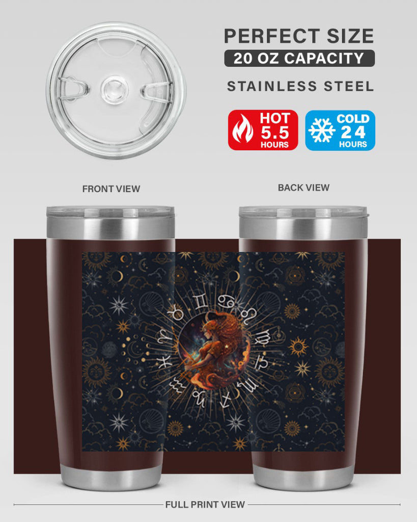 sagittarius Straight 399#- zodiac- Tumbler