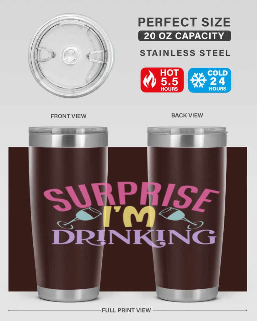 surprise im drinking 123#- beer- Tumbler