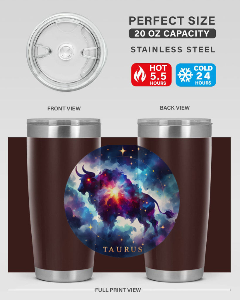 taurus 512#- zodiac- Tumbler