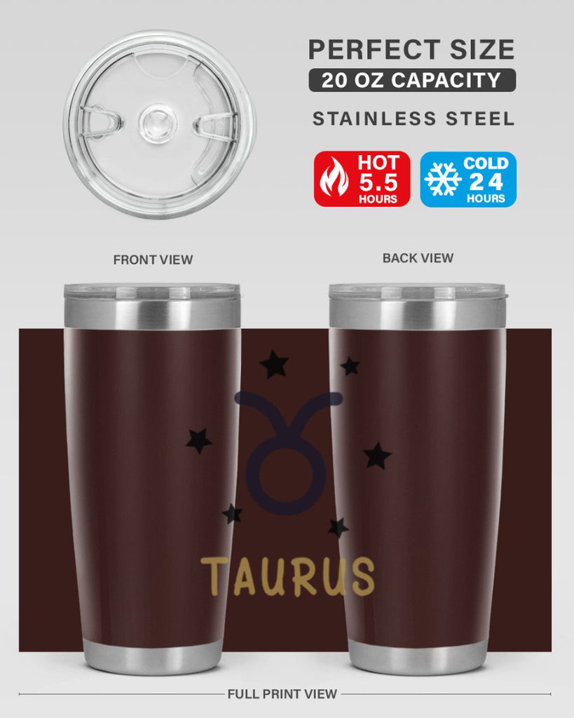 taurus 517#- zodiac- Tumbler