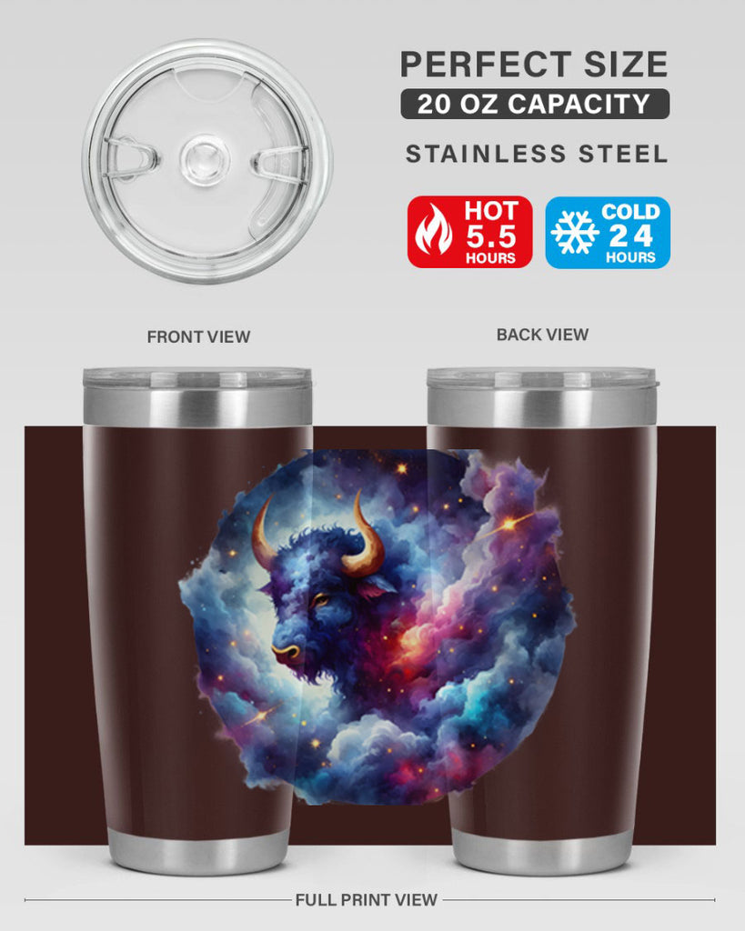 taurus 525#- zodiac- Tumbler