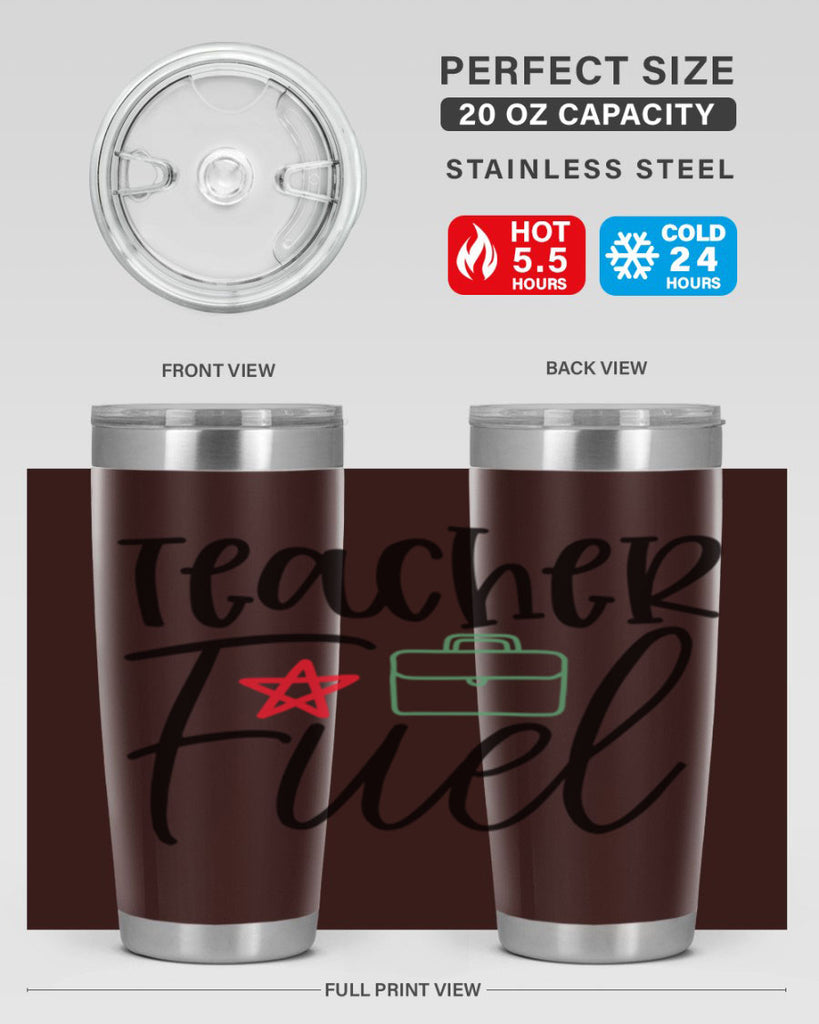 teacher fuel Style 145#- teacher- tumbler