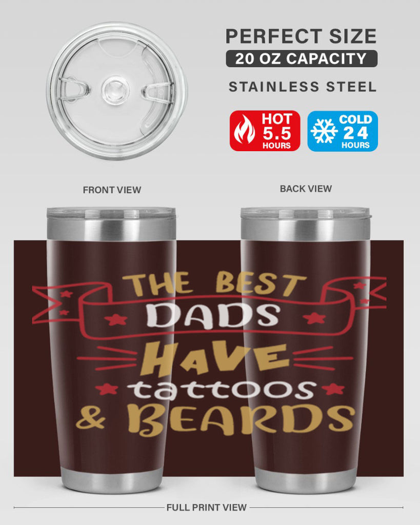 the best dads have tattoos beards 4#- fathers day- Tumbler