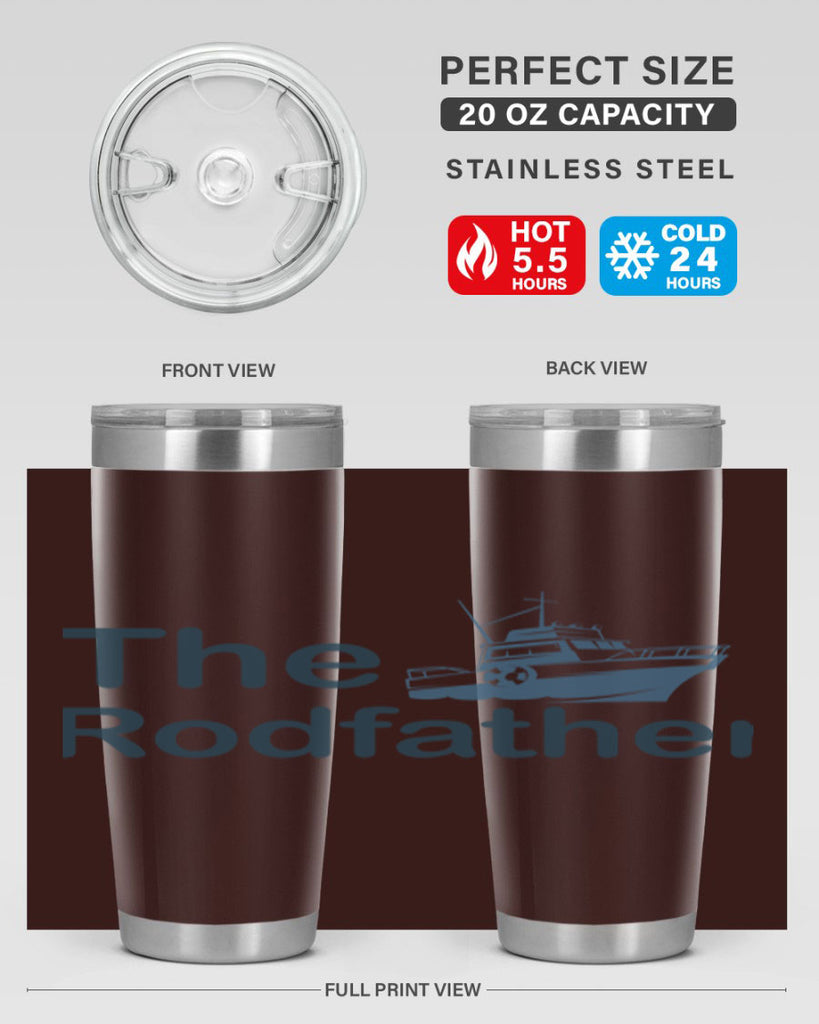 the rodfather 22#- fishing- Tumbler