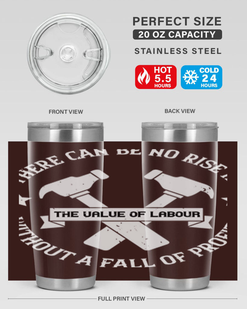 there can be no rise in the value of labour without a fall of profits 13#- labor day- Tumbler