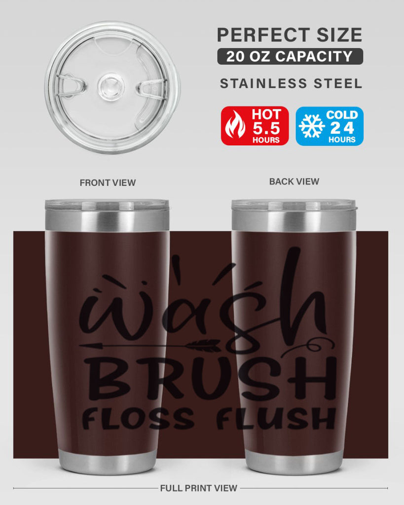 wash brush floss flush 73#- kitchen- Tumbler