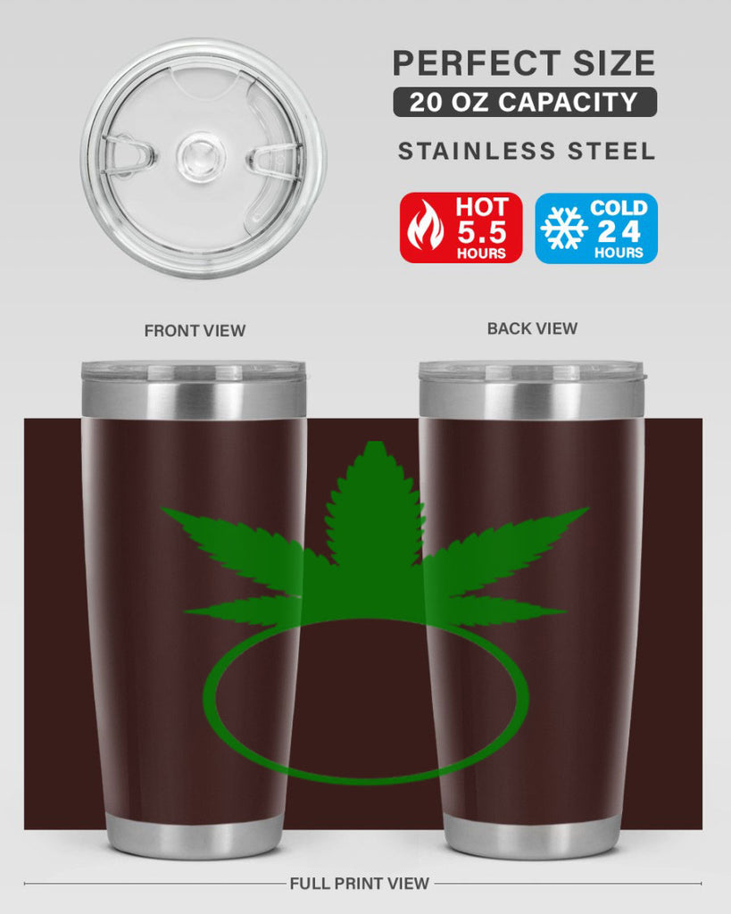 weed 280#- marijuana- Tumbler