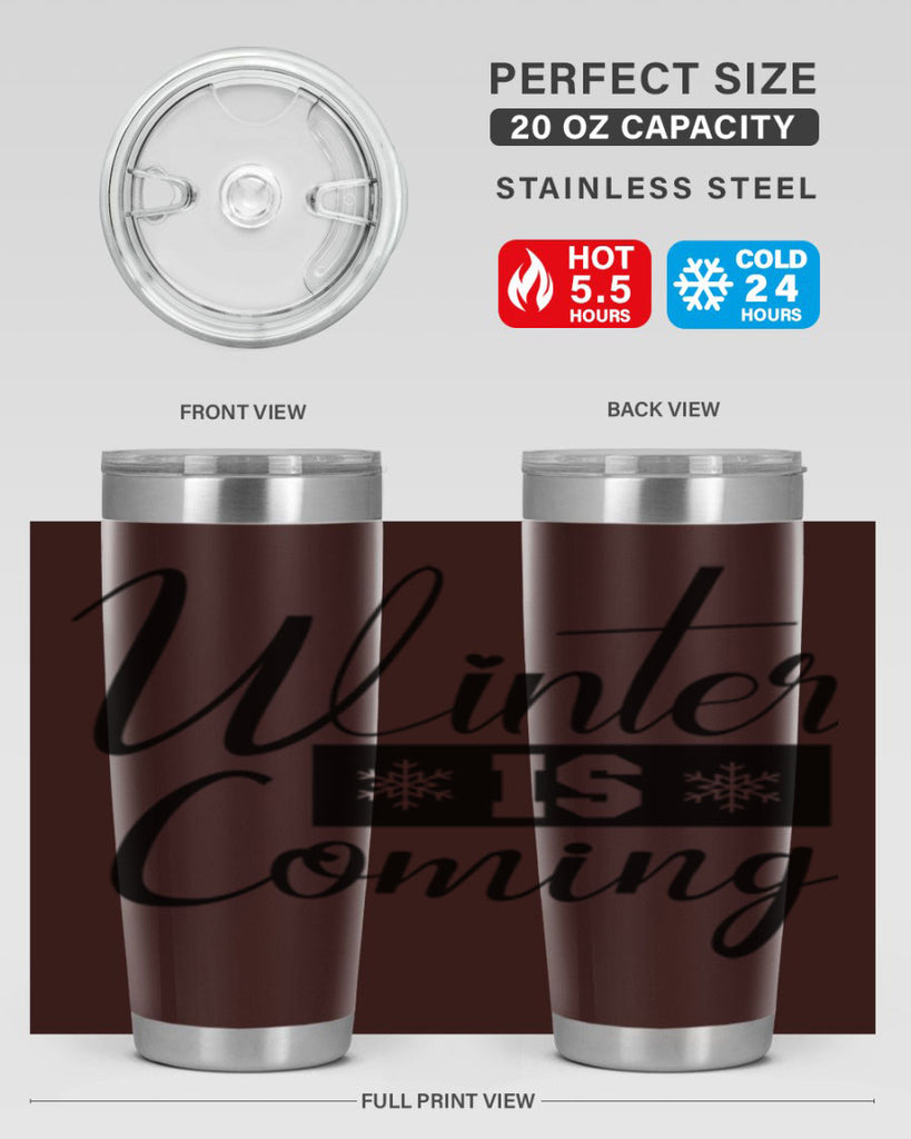 winter is coming 501#- winter- Tumbler