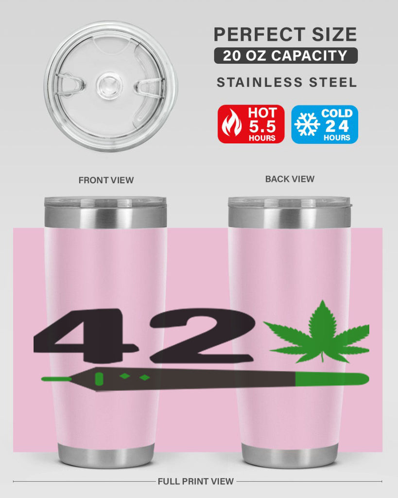 420 weed pen 3#- marijuana- Tumbler