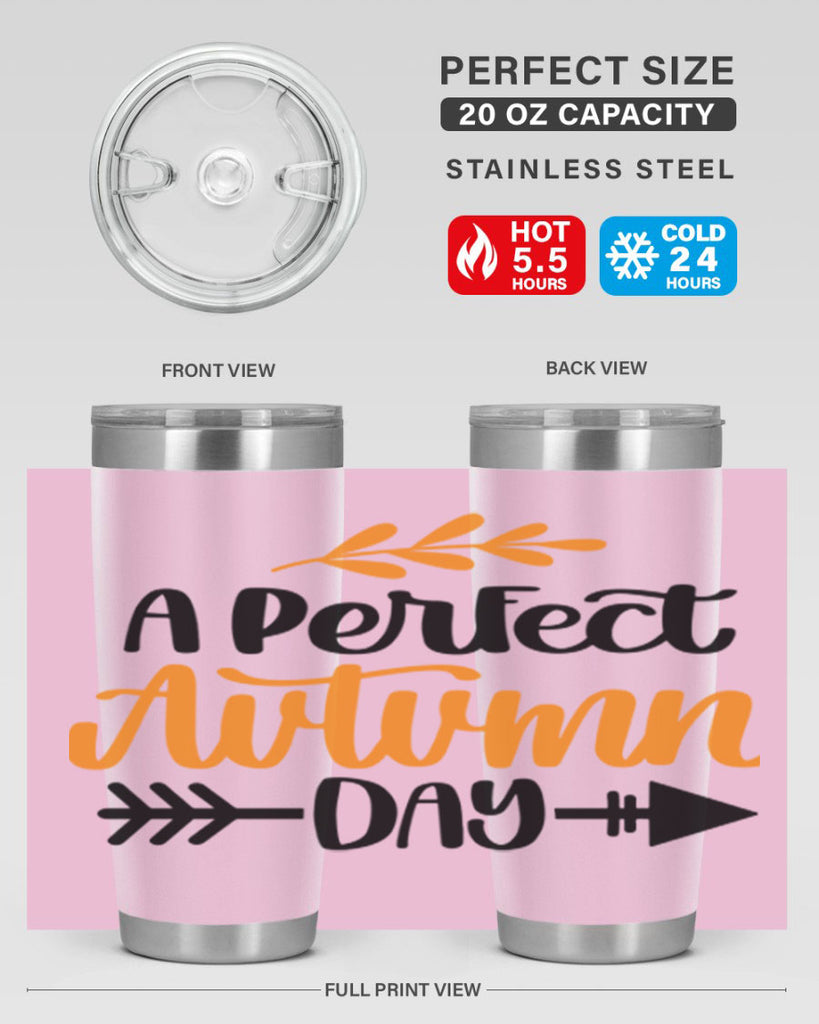 A Perfect Autumn Day 470#- fall- Tumbler